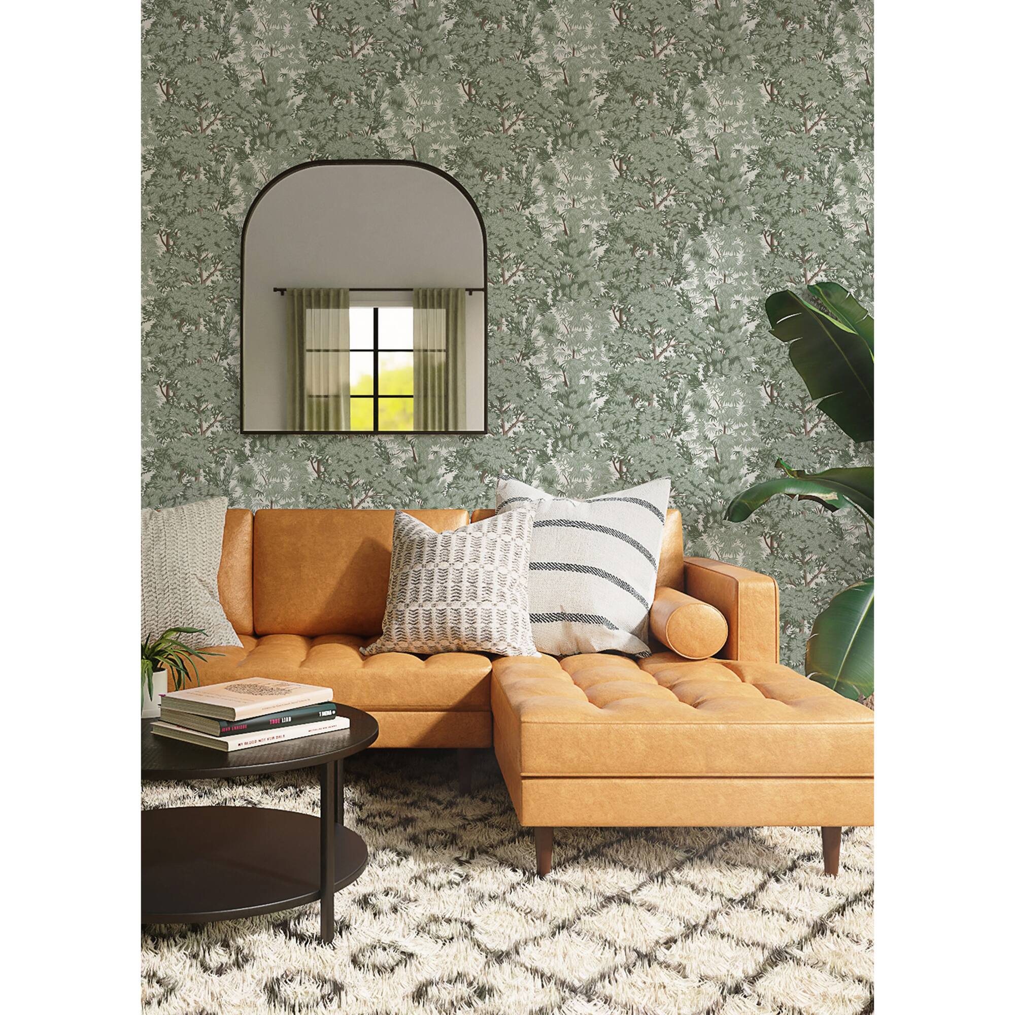 RoomMates Ardian Green Peel & Stick Wallpaper